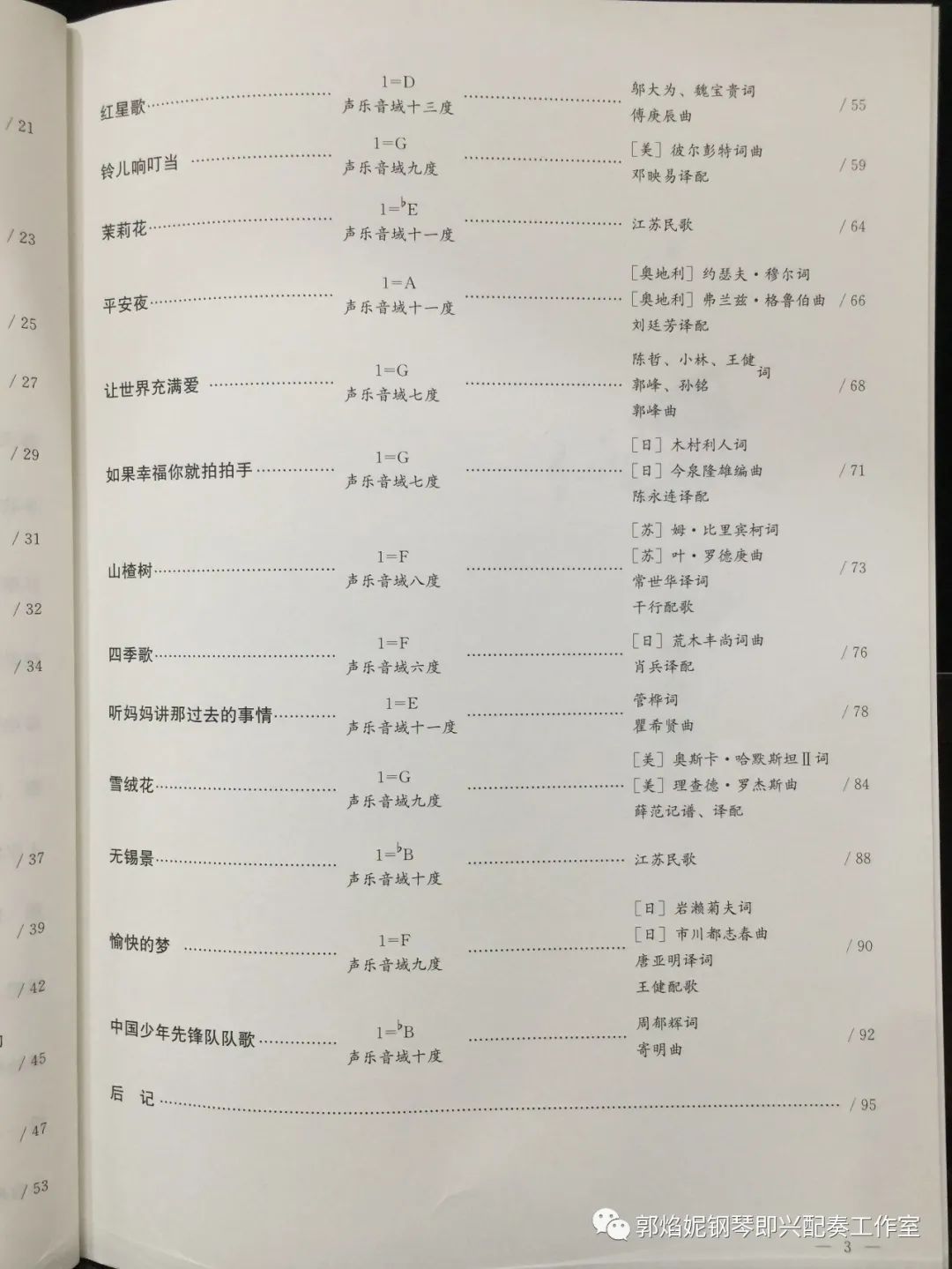 四川音乐学院郭焰妮副教授《少年儿童钢琴自弹自唱经典歌曲集I》出版发行