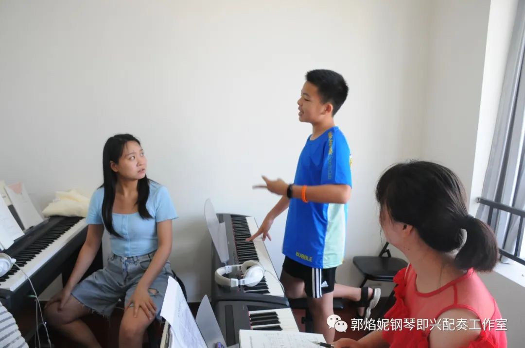2021暑假钢琴即兴配奏与弹唱集训学习掠影（附：课堂即兴配奏弹唱视频）